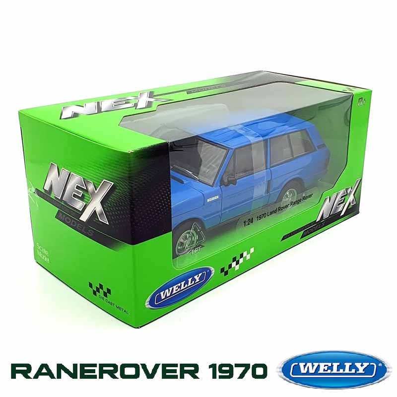 ماکت کلکسیونی ماشین فلزی رنجرور 1970 Welly مقیاس 1:24 | مدل Range Rover 24128W
